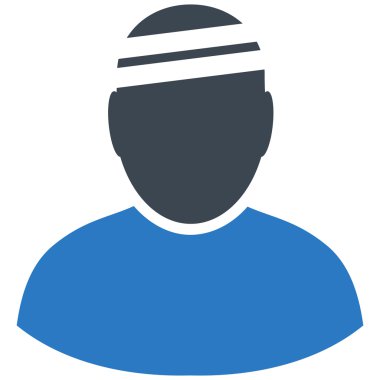Patient Flat Vector Symbol