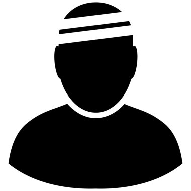 Patient Flat Vector Symbol