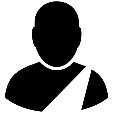 Patient Flat Vector Symbol