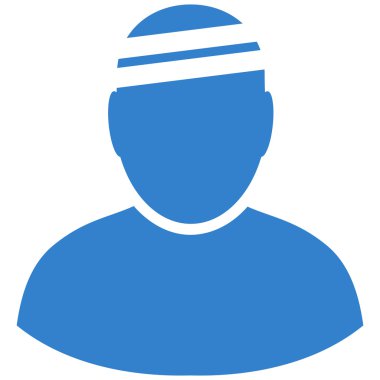 Patient Flat Vector Symbol