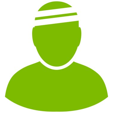 Patient Flat Vector Symbol