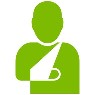Patient Flat Vector Symbol