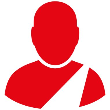 Patient Flat Vector Symbol