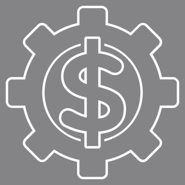 Mali seçenekleri anahat vektör simgesi