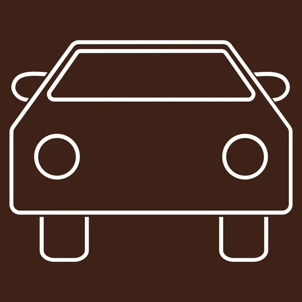 Bilen disposition vektor Icon — Stock vektor