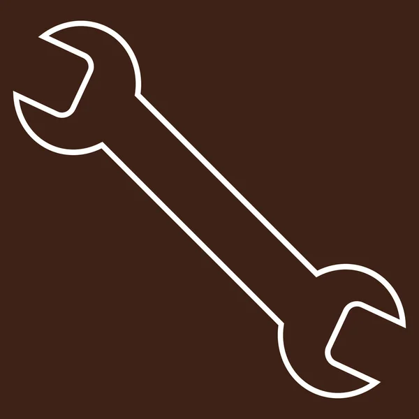 Ikona vektoru obrys klíče — Stockový vektor