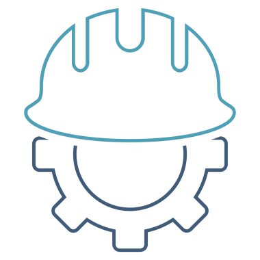 Geliştirme işçisi anahat vektör simgesi