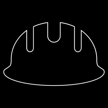 Oluşturucu işçisi anahat vektör simgesi