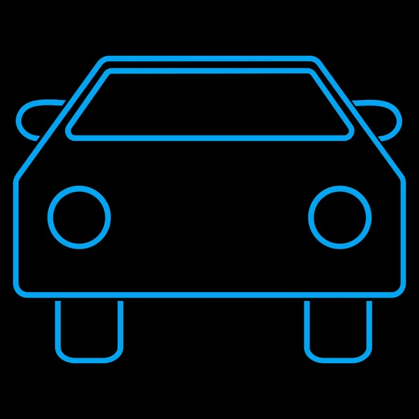 Autó szerkezeti Vector Icon — Stock Vector