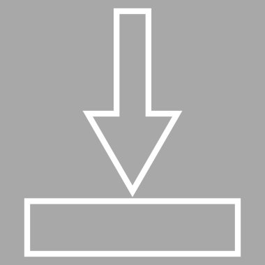 Anahat vektör simgesi itmek