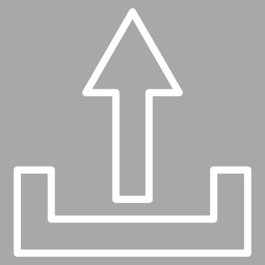 Kontur vektör simge yüklemek