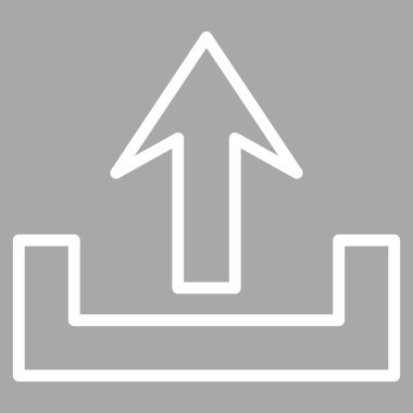 Kontur vektör simge yüklemek