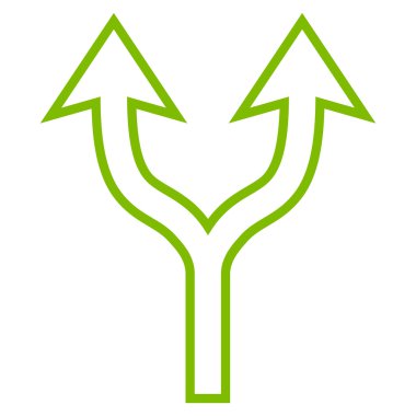 Anahat vektör simge yukarı seçim ok