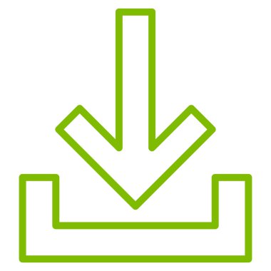 Kontur vektör simge indirme