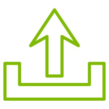 İnce çizgi vektör simge yüklemek