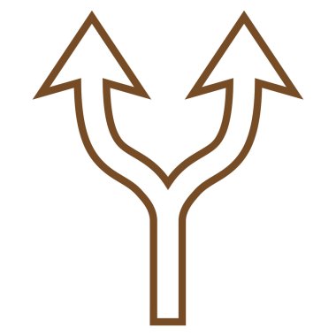 Anahat vektör simge yukarı seçim ok