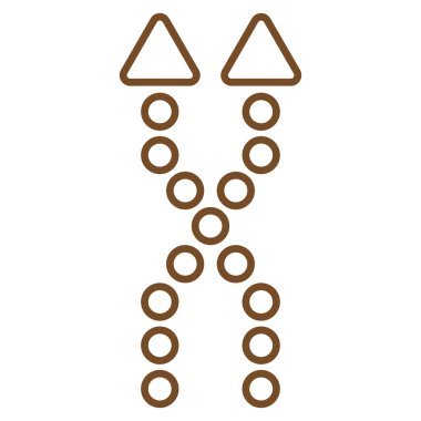 Anahat vektör simge yukarı okları shuffle