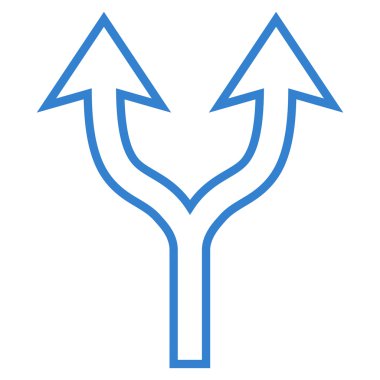 İnce çizgi vektör simge yukarı seçim ok