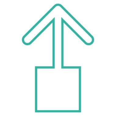 Kontur vektör simge çekin