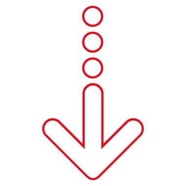 İnce çizgi vektör simgesi gönder