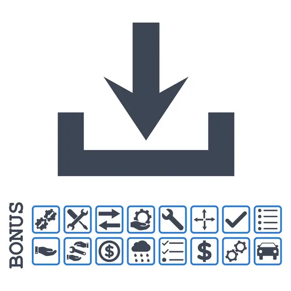Baixar Flat Vector Icon Com Bônus — Vetor de Stock
