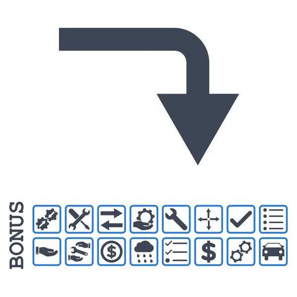Desactivar icono de vector plano con bonificación — Archivo Imágenes Vectoriales