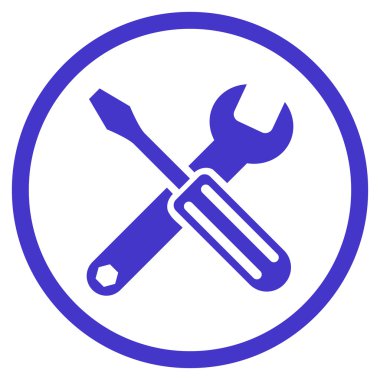 Seçenekleri düz vektör simgesi