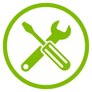 Seçenekleri düz vektör simgesi