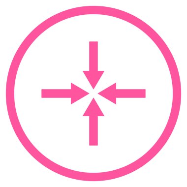 Etkisi oklar düz vektör simgesi