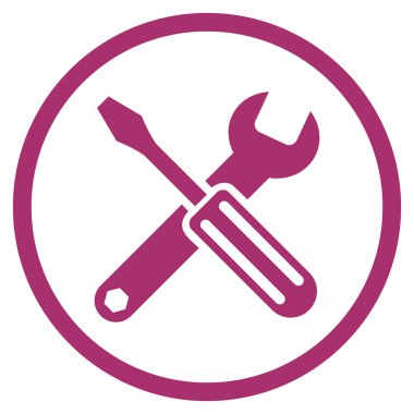 Seçenekleri düz vektör simgesi