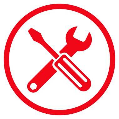 Seçenekleri düz vektör simgesi