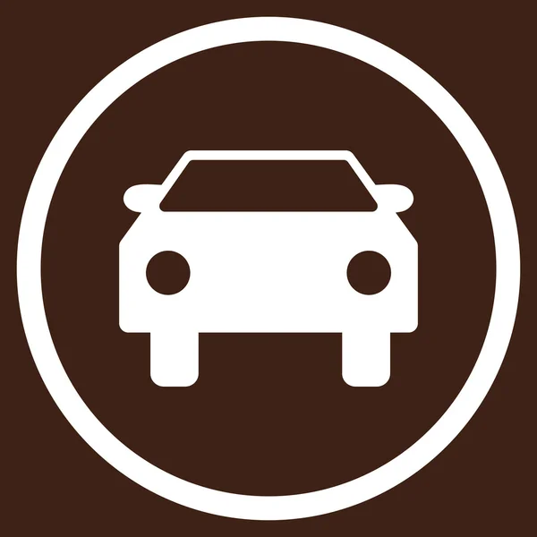 Car Flat Vector Icon — Stock Vector