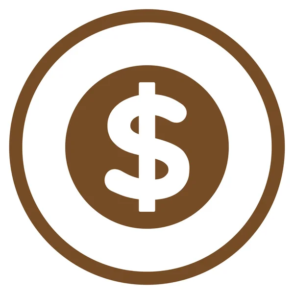 Finance icône vectorielle plate — Image vectorielle