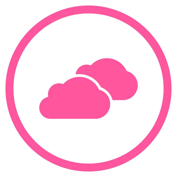 Nubes icono vector plano — Archivo Imágenes Vectoriales