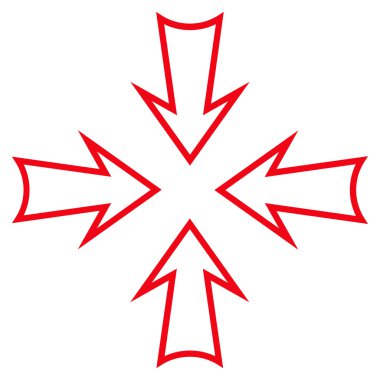 Oklar ince çizgi vektör simge en aza indirmek