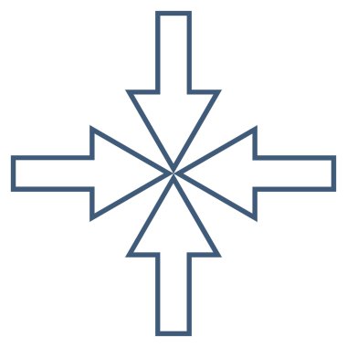 Kompakt okları vektör simge kontur