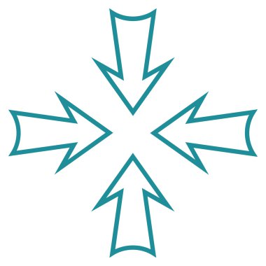 Oklar ince çizgi vektör simge en aza indirmek