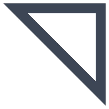 Kontur vektör simge yukarı ok ucu