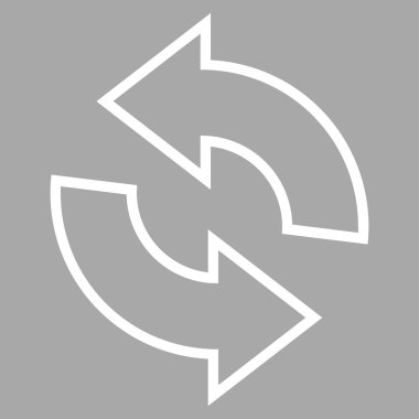 Kontur vektör simgesini Döndür