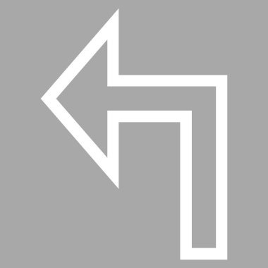 Sol anahat vektör simge açmak