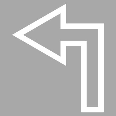 Sol anahat vektör simge açmak