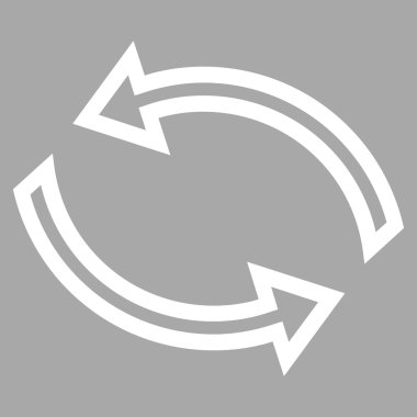 Update okları kontur vektör simgesi