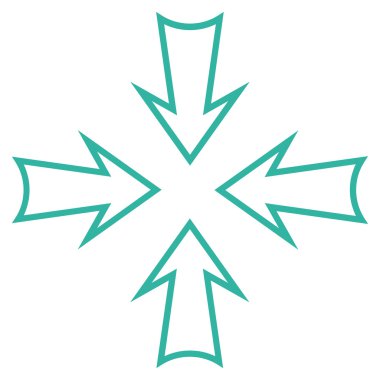 Oklar anahat vektör simge en aza indirmek