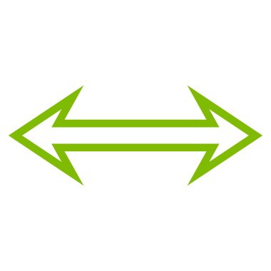 Yatay ince çizgi vektör simgesi ters çevir