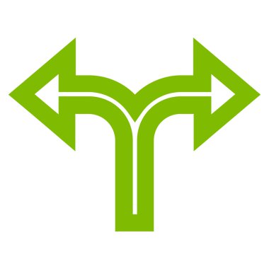 Kavşak yaptı şu kontur vektör simgesi