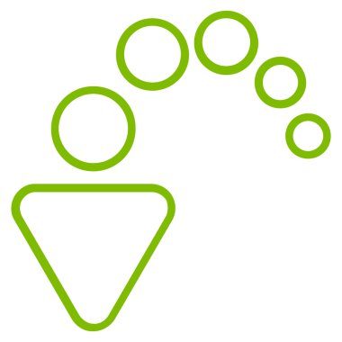 Kontur vektör simgesini geri almak