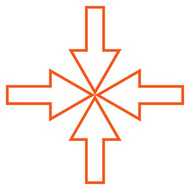 Kompakt okları vektör simge kontur