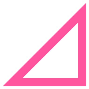 Kontur vektör simgesi aşağı ok ucu