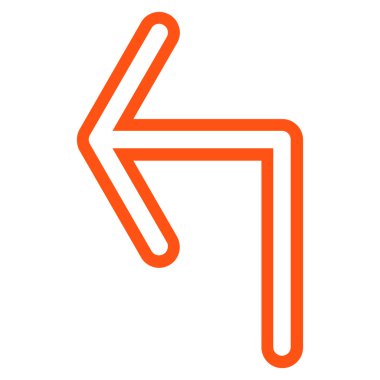 Sol anahat vektör simge açmak