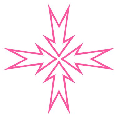 Oklar kontur vektör simge sıkıştırmak